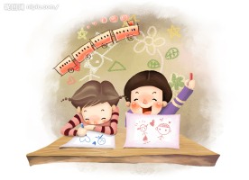 儿童友谊插画系列