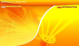 一套漂亮的企业展板模板(七)