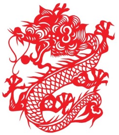 剪纸龙