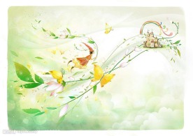 {恋恋花语}韩国写真 背景素材