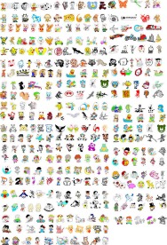 约400种矢量卡通图