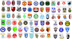 欧洲足球俱乐部72个标识