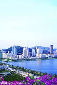 厦门员当湖和狐尾山