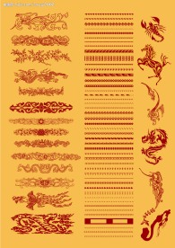 中国花纹