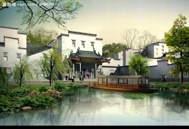 超精致度假酒店景观效果图
