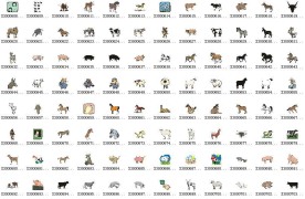 97种动物矢量图