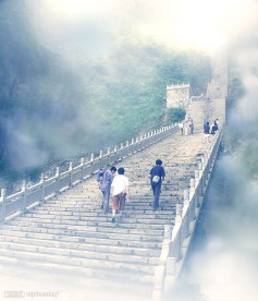 天门洞－－上天梯