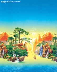 自然风景画