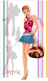 购物女孩