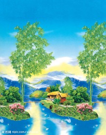 自然风景画