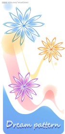 AI矢量花纹背景(17)