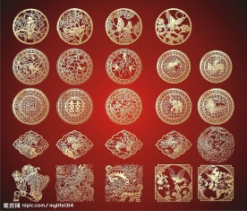 中国传统花纹