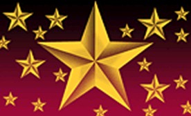 经典五角星笔刷
