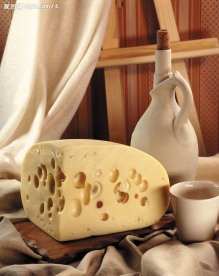 奶酪和酒