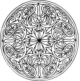 矢量花纹