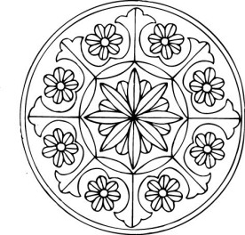 矢量花纹