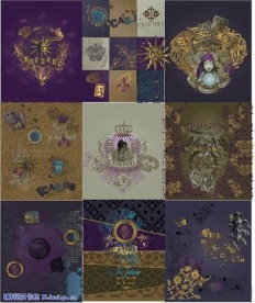 欧洲花纹
