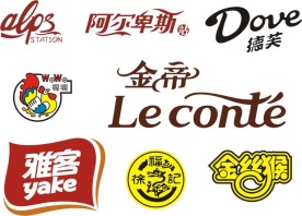 各种糖果类商标
