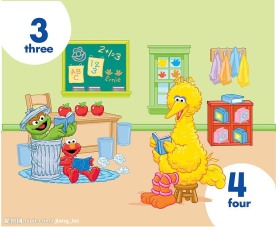three four