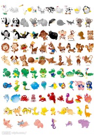 96款台湾矢量动物大全