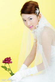 唯美主题婚纱数码原图