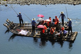 武夷山 竹排