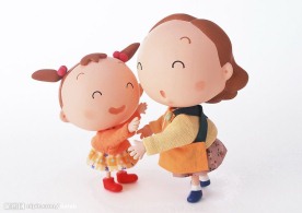 卡通母女俩