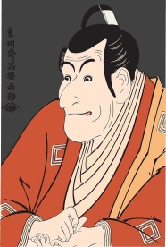 日本浮仕绘与彩绘 风景和人物