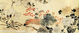汤贻汾花果三