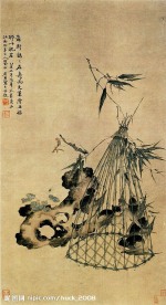 居巢五福图