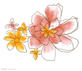 psd 分层花纹