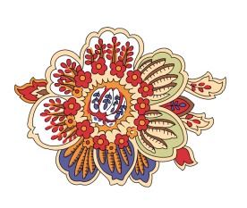 psd 分层花纹
