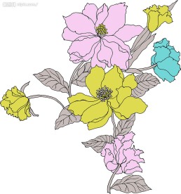 PSD分层花纹