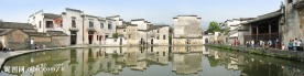 宏村宽幅风景