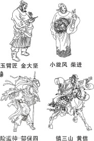 金大坚  柴进  郁保四  黄信