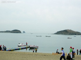 大连付家庄海边浴场
