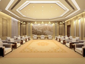 胜利油田高层会客厅