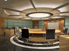 湖北通信指挥调度中心会议室