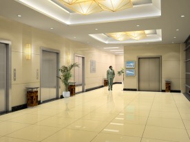 华联酒店一层电梯厅