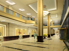 兰州酒店大堂