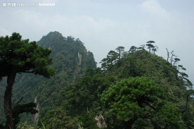 江西三青山风光