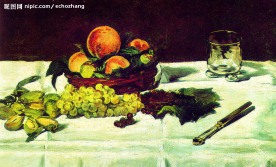 油画静物