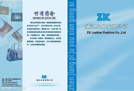 皮具公司画册封面封底