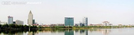 安庆市民广场对面全景