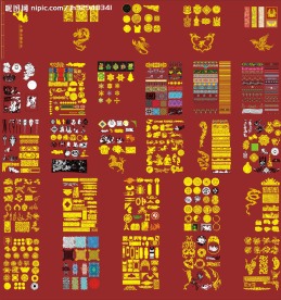 最全面的中国古代花纹