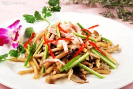茶树菇小炒