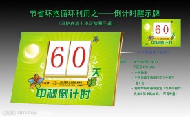 循环倒计时牌
