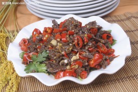 精美小炒  鹿肉