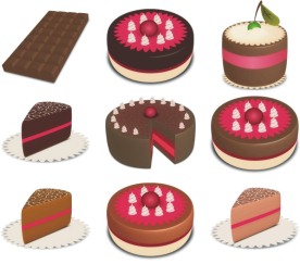 巧克力蛋糕图标