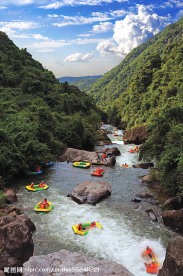 资溪大觉山漂流
